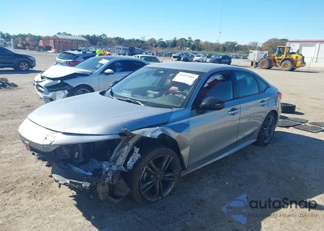 2022 Honda Civic Sport из США, поврежденный, VIN 2HGFE2F54NH593814